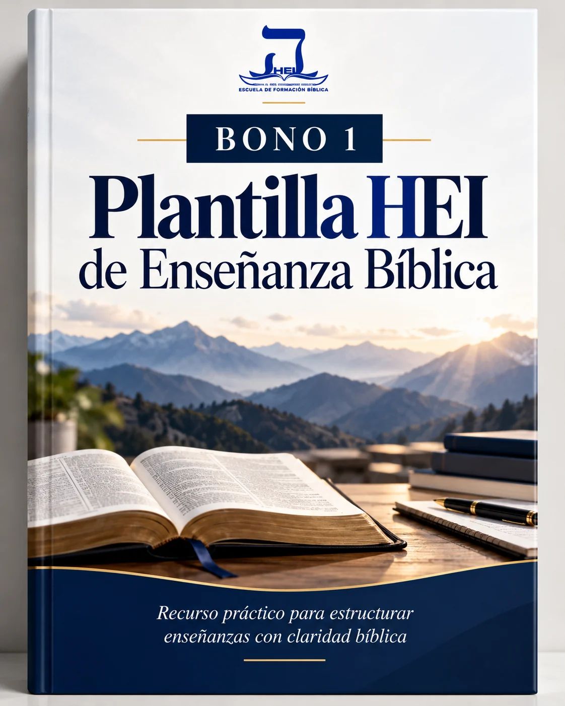 Portada de Plantilla HEI de Enseñanza Bíblica