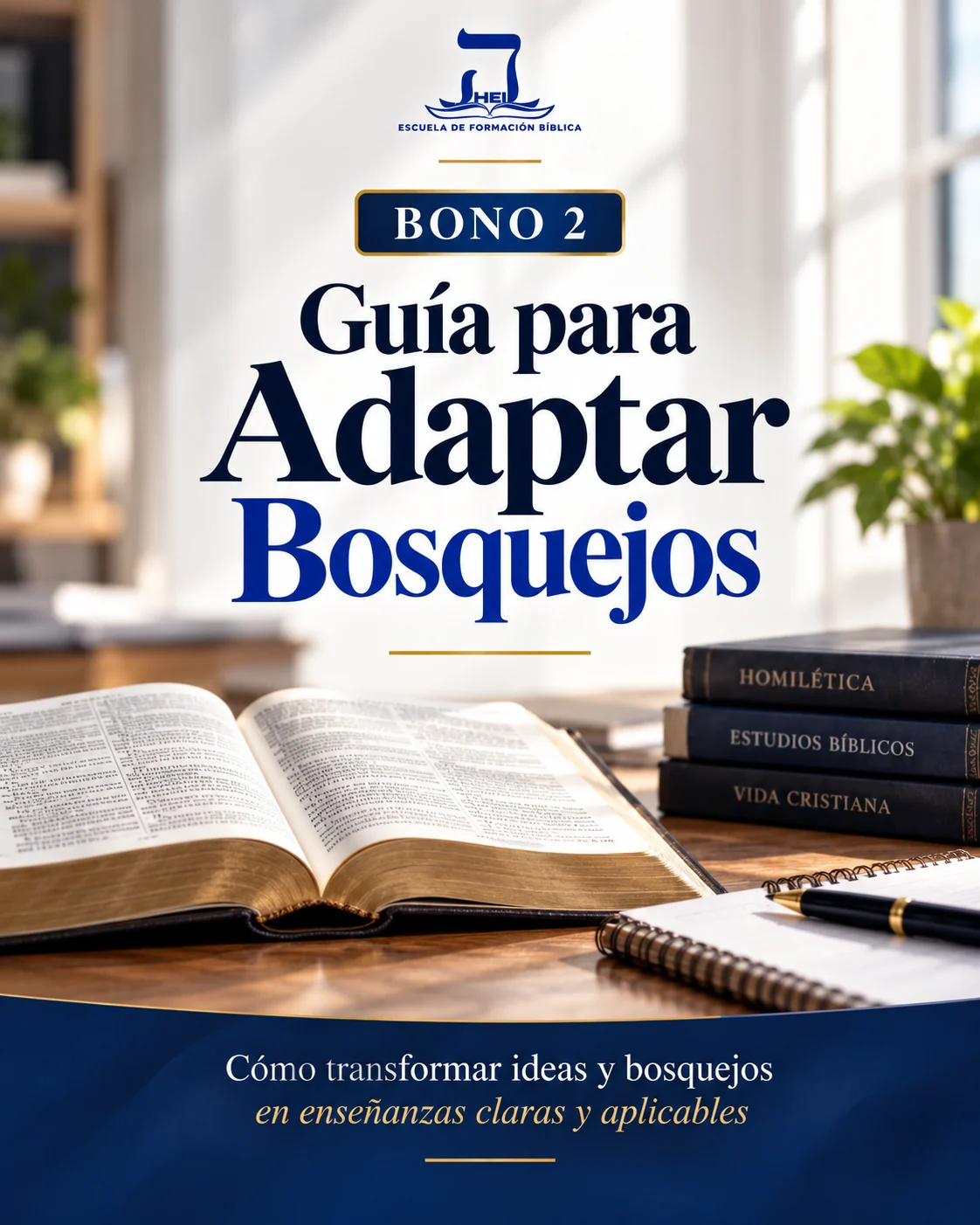 Portada de Guía para Adaptar Bosquejos